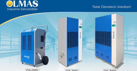 Giải pháp xử lý ẩm chuẩn GMP cho nhà máy dược phẩm bằng máy hút ẩm công nghiệp Olmas